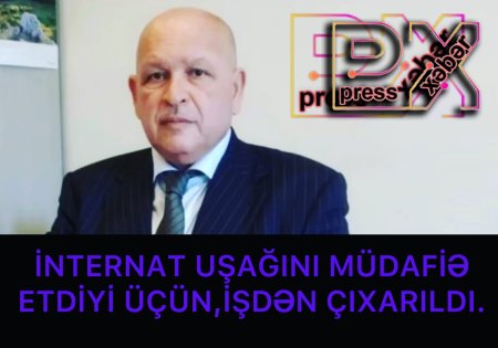 İŞDƏN ÇIXARILDI