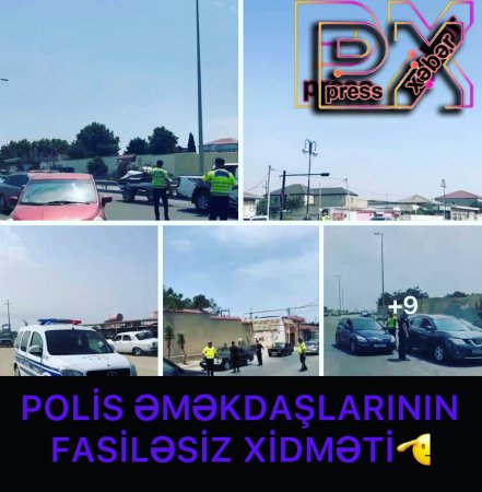 POLİS ƏMƏKDAŞLARININ FASİLƏSİZ XİDMƏTİ