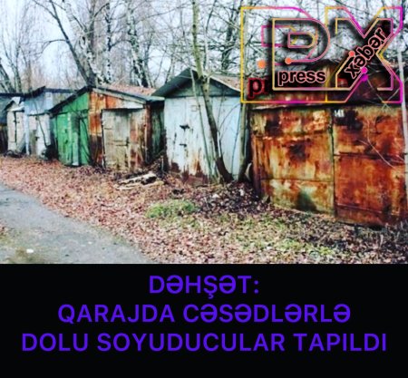 DƏHŞƏT: QARAJDA CƏSƏDLƏRLƏ DOLU SOYUDUCULAR TAPILDI