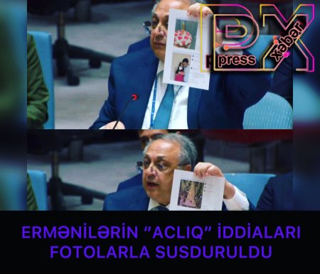 ERMƏNİLƏRİN “ACLIQ” İDDİASI FOTOLARLA SUSDURULDU