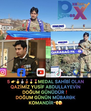QAZİ YUSİF ABDULLAYEVİN DOĞUM GÜNÜDÜR.