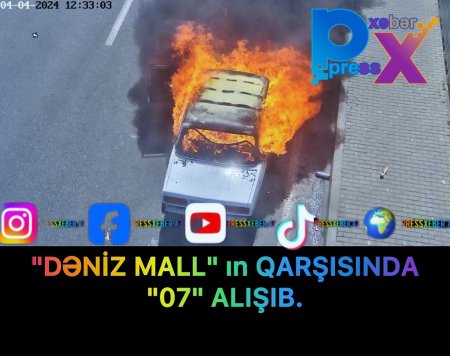 Dəniz mall-ın qarşısında "07" alışdı.