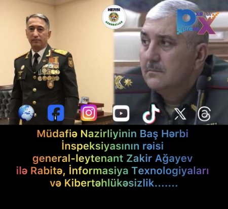 Müdafiə Nazirliyinin Baş Hərbi İnspeksiyasının rəisi general-leyt
