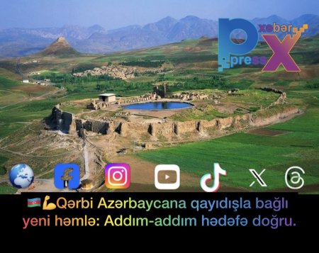 🇦🇿💪Qərbi Azərbaycana qayıdışla bağlı yeni həmlə: Addım-addım hədəfə doğru.  📌Bu gün Azərbaycan hökumətinin əsas məqsədlərindən biri Qərbi Azərbaycana dinc qayıdışı təmin etməkdir.