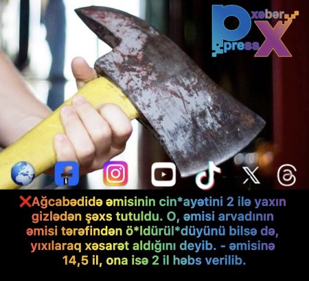 Ağcabədidə gizlədilən cin*ayətin üstü isti izlərlə açıldı