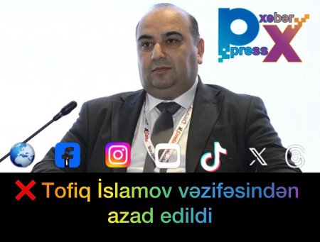 ❌ Tofiq İslamov vəzifəsindən azad edildi  "Laçın rayonunda Bərpa, Tikinti və İdarəetmə Xidməti" publik hüquqi şəxsin (PHŞ) icraçı direktoru Tofiq İslamov vəzifəsindən azad olunub.  Bu vəzifəyə Rafiq Bakir oğlu Salmanov gətirilib.